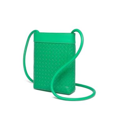 Imagem de YONBEN Bolsa tiracolo estilosa para itens essenciais do dia a dia, tamanho perfeito para qualquer ocasião, Verde esmeralda