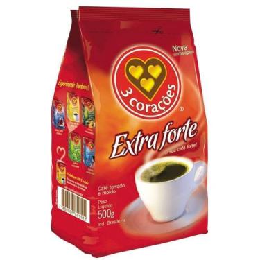 Imagem de Café TRÊS CORAÇÕES 500g Extra Forte