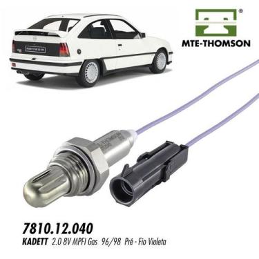 Imagem de Sensor sonda lambda - kadett 1996 a 1998 - 7810.12.040 kit01270 - MTE 