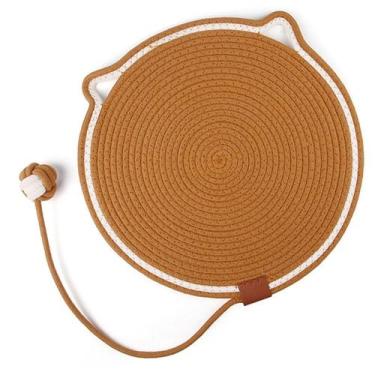 Imagem de Arranhador Tapete Cama Gato Pet Animais Brinquedo Rasqueavel Relaxante