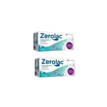 Imagem de Kit 2 Zerolac Enzima Lactase 30 Cáps - União Química - União Quimica