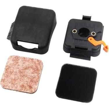 Imagem de BENPO Conjunto de capa de filtro de ar para Stihl FS75 FS80 FS85 KM85 KR85 KW85 BG75 HT70 HT75 HL75 HS75 HS80 HS85 FC75 FC85 FR85 SP80 SP85 SP85 4137 - 141-0500 4137-140-2801