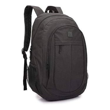 Imagem de Mochila Feminina Infantil Juvenil Preta Unissex Escola Dl072