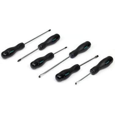 Imagem de Jogo de Chaves Fenda e Phillips 6 Peças