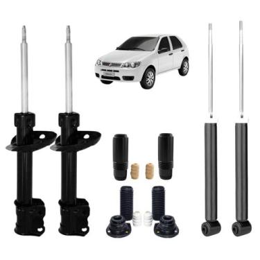 Imagem de Jogo Amortecedor Nakata Diant/tras  +kits Batentes Fiat Palio 2001 A 2
