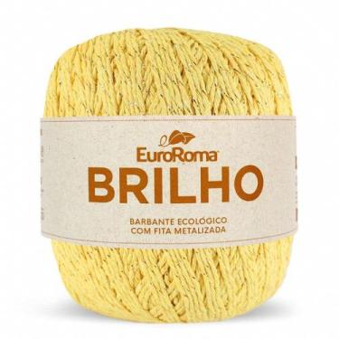 Imagem de Barbante EuroRoma Brilho 6 Fios - 400 gramas 406 Metros - Fio Sustentá