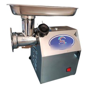 Imagem de Moedor De Carne Eletrico Boca 10 Corpo Inox Potente Marca BJA, 220V