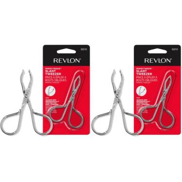 Imagem de Pinças Revlon Perfectweeze Slant Tip, pacote com 2