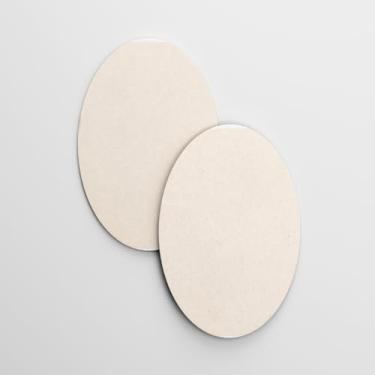 Imagem de Porta Copos Personalizado Eucalipto 10x10 cm Com Ilustração Bege