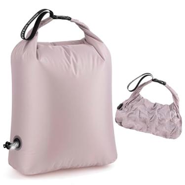 Imagem de ByYear Bolsa de lavanderia, bolsa de compressão a vácuo de viagem, impermeável, organizador de armazenamento de roupas sujas molhadas/secas, organizadores de embalagem com economia de espaço para