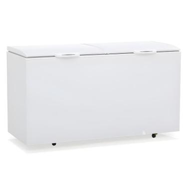 Imagem de Freezer Horizontal Dupla Açao Ghbs-530 Branco 2 Tampas Cega 532L 220V - Gelopar
