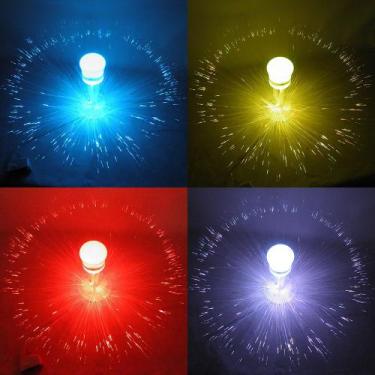 Imagem de Pisca Pisca Fibra Otica Led Agua Viva RGB Natal Natalino Festa Bivolt 