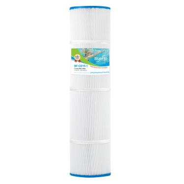 Imagem de BLUEFLO Cartucho de filtro de piscina de substituição para Unicel C-8316, Hayward XStream CC1500, CCX1500RE, CC1500RE, Filbur FC-1286, PXST150, 817-0150P, 23 5/40.6 cm x 8 15/40.6 cm, 150 sq.6 cm Ft,