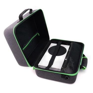 Imagem de Tangxi Estojo de Transporte Rígido Compatível Com Series X/S, Estojo de Viagem Rígido para Controladores de Console, Jogos de Fone de Ouvido e Outros Acessórios