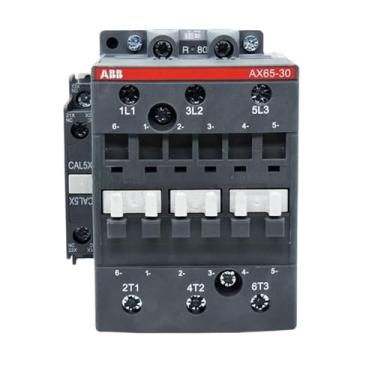 Imagem de AX50-30-11 AX65-30-11 50A 65A 3P Contator AC AX50-30-11 AX65-30-11 Tensão da bobina AC220V AC110V CA 24V AC380V (Cor: AX65-30-11 AC24V)