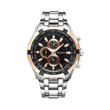 Imagem de Relógio Masculino À Prova D'Água Esportivo Militar Quartz CURREN 8023 