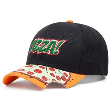 Imagem de Boné de beisebol Pizzas Anime Trucker Hat para crianças 56-58cm - yiwe