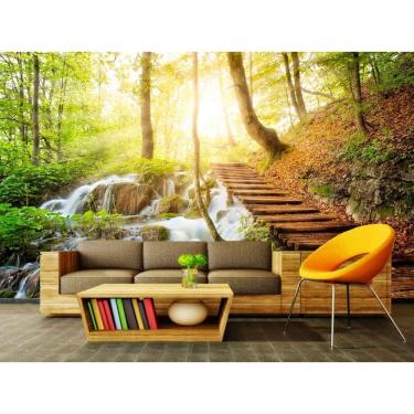 Imagem de Papel de Parede Paisagens Cachoeira77 - 1,00 X 2,00