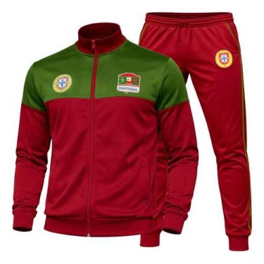 Imagem de Agasalho Jaqueta Conjunto Calça Masculino Inverno Frio Europeu Copa Se