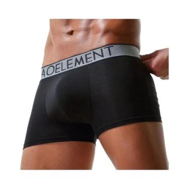 Imagem de Cuecas Boxer Masculinas Antideslizantes Com Bolsa Escrotal Convexa Em 