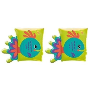 Imagem de Boia De Braço Infantil Bichinhos Até 30kg Verde 001803 - Mor