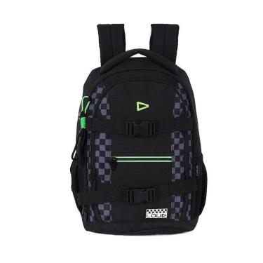 Imagem de Mochila de Costas Luxcel Loud Xadrez Preto-Masculino