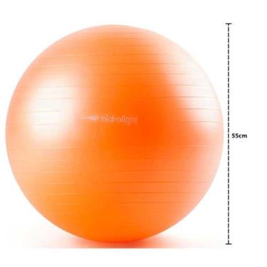 Imagem de Bola de Pilates Ginástica Yoga Fisioterapia Hidrolight 55cm FL13A