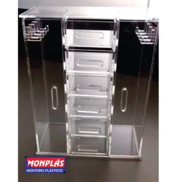 Imagem de Porta Jóias em Acrilico Cristal 2mm - MONPLÁS