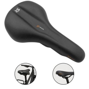 Imagem de Selim Selle Royal Explora Gel 275x155mm Banco S/ Carrinho, Preto