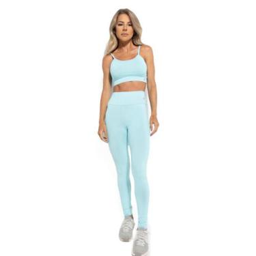 Imagem de Top Fit Feminino Eclipse Verde Amplifit, P