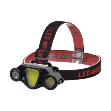 Imagem de Lanterna de Cabeça Led Recarregável c/Sensor - Bommax