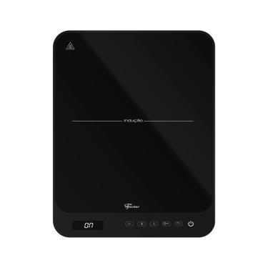 Imagem de Cooktop de Indução Fischer 1 Boca Vitrocerâmico Digital Touch Portátil Preto Bivolt