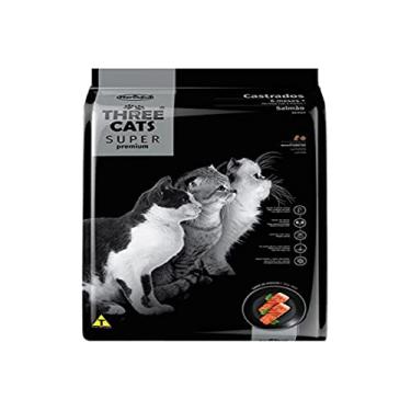 Imagem de Ração Three Cats Super Premium Castrado Salmão 3kg