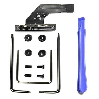 Imagem de Novo kit de atualização de cabo de disco rígido 821-1500-A Conector SSD Fita de cabo flexível com ferramentas de reposição de peça de reparo para Mac Mini A1347 821-1500-A
