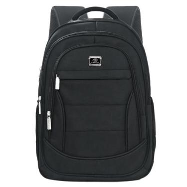 Imagem de Mochila Bolsa Escolar Notebook Impermeável Colegial Adulto Reforçada -