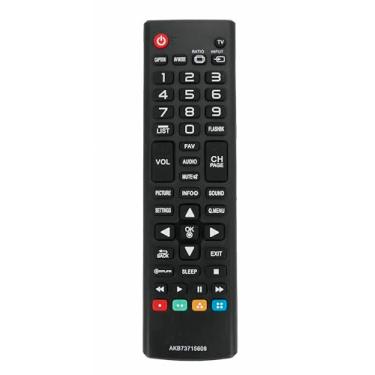 Imagem de AKB73715608 Controle remoto de substituição compatível com LG Smart TV 32LN520B 32LN5300 32LN530B 32LN5310 32LN536B 32LN540B 32LN541C 39LN5300 39LN541C 42LN5 200 42LN5300 42LN5400 42LN541C 42PN4500