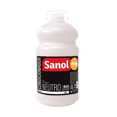 Imagem de Condicionador Sanol Dog Neutro para Cães e Gatos - 5 Litros
