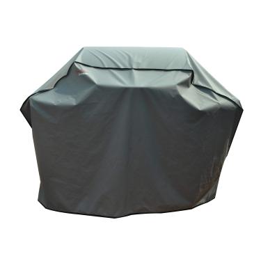 Imagem de BroilPro Accessories Capa para churrasqueira a gás resistente à água de 167,5 cm, serve para churrasqueira a gás Weber Char-Broil Coleman - Cinza