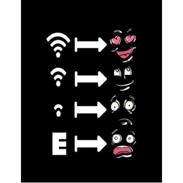 Imagem de NOTEBOOK: Computer Wlan Fun Computer Scientist Hacker It: Appreciation Gratitude Journal 8.5x11