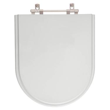 Imagem de Assento Sanitário Poliester Carrara Cinza Real Para Vaso Deca