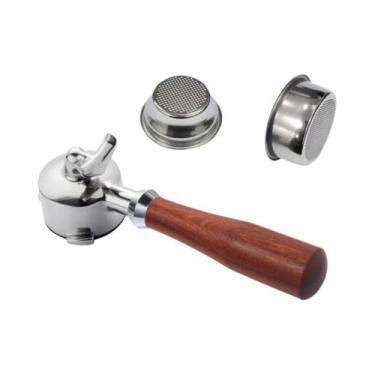 Imagem de Portafilter De Café De Boca Dupla De Aço Inoxidável 54mm Para Breville