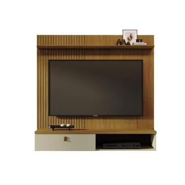 Imagem de Estante Home Theater Suspenso Íris Cumaru Opala - Madetec