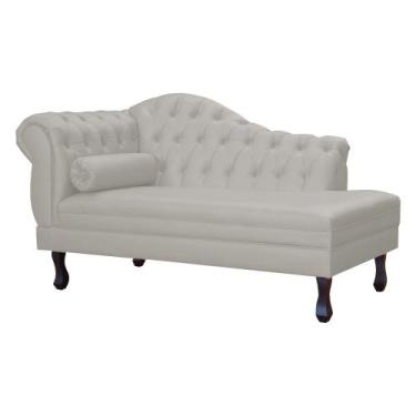 Imagem de Divã Moderno Larissa Lado Direito material sintético Cores - S.A Móvei