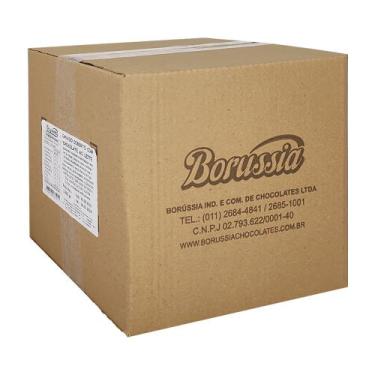 Imagem de Canudo Coberto com Chocolate ao Leite Borússia Chocolates, caixacom300