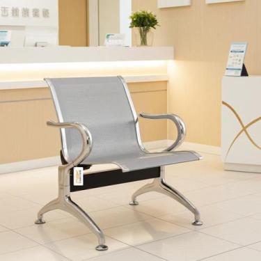 Imagem de Cadeira Longarina Sem Est Cromada 1 Lugar - Mak Decor