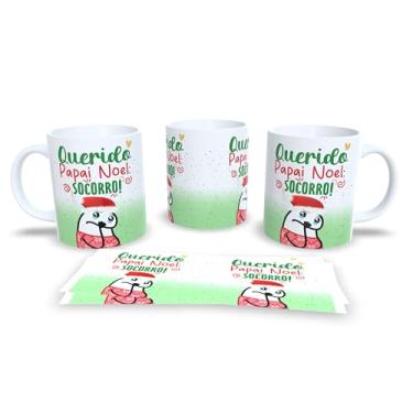 Imagem de Caneca Gente Que Ama Panetone, Cerâmica Branca, Design Natalino com Ilustração Divertida, Decoração para Festas (15)