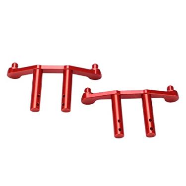 Imagem de Pilares de carcaça de carro, coluna de concha traseira frontal fácil de usar para carro ARRMA Typhon RC para carro Senton RC para carro RC 1/10 RC (vermelho)
