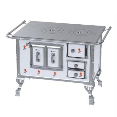 Imagem de Fogao a Lenha Venax GII n 2 Sec XVIII Branco Flor