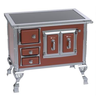 Imagem de Fogao a Lenha Venax GII n 1 Sec XVIII Premium Tabaco