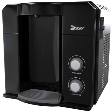 Imagem de Purificador Água Gelada Bactericida Compressor 220v Preto Leaf Pury